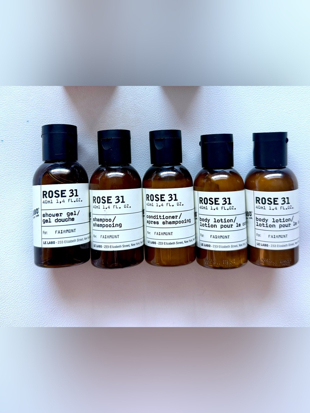 Le Labo | Rose 31 Travel Set | 5-Piece 40ml | New